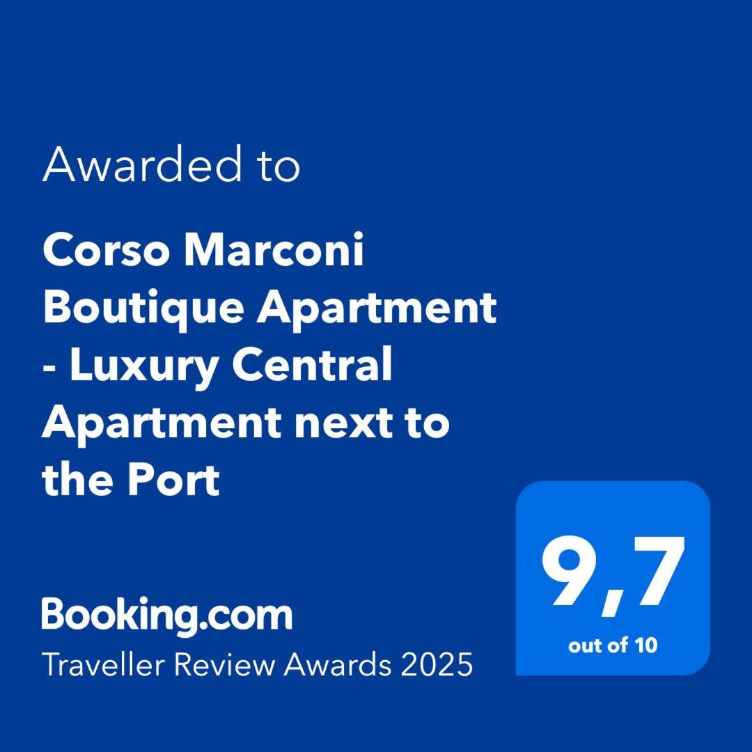 Corso Marconi Boutique Apartment - Luxury Central Apartment Next To The Port Чивитавеккья Экстерьер фото